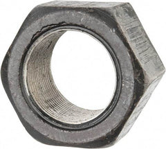 Value Collection - 1-5/8 - 12 UN Steel Right Hand Hex Nut - 2-7/16" Across Flats, 1-25/64" High, Uncoated - Benchmark Tooling