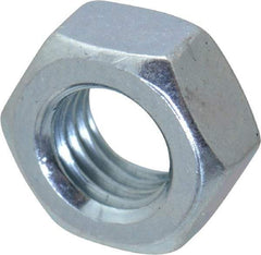 Value Collection - M7x1.00 Steel Right Hand Hex Nut - 11mm Across Flats, 5.5mm High, Zinc-Plated Finish - Benchmark Tooling