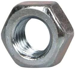 Value Collection - M8x1.25 Metric Coarse Steel Right Hand Hex Nut - 13mm Across Flats, 6.5mm High, Zinc-Plated Finish - Benchmark Tooling