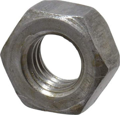 Value Collection - M6x1.00 Steel Right Hand Hex Nut - 10mm Across Flats, 5mm High, Uncoated - Benchmark Tooling