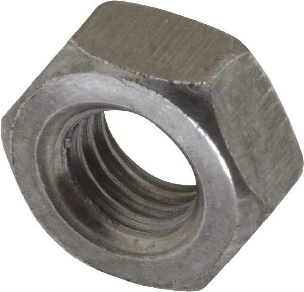 Value Collection - M10x1.50 Steel Right Hand Hex Nut - 17mm Across Flats, 8mm High, Uncoated - Benchmark Tooling