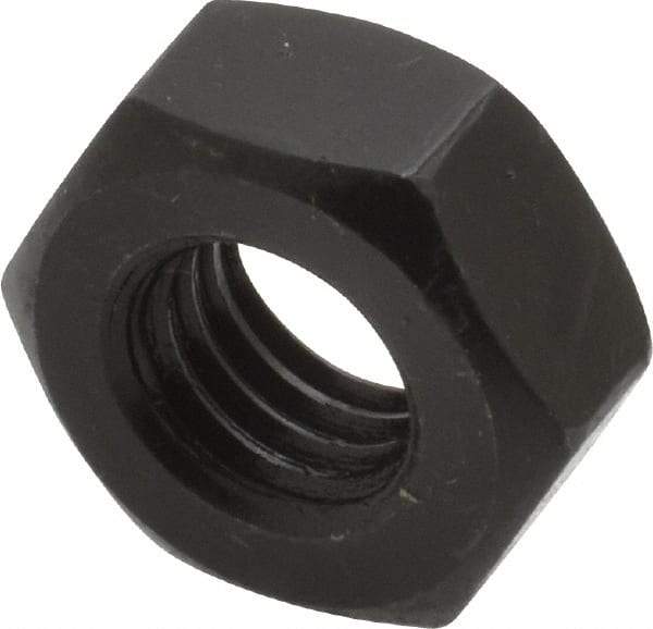 Value Collection - M10x1.50 Steel Right Hand Hex Nut - 17mm Across Flats, 8mm High, Uncoated - Benchmark Tooling