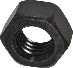 Value Collection - M12x1.75 Steel Right Hand Hex Nut - 19mm Across Flats, 10mm High, Uncoated - Benchmark Tooling