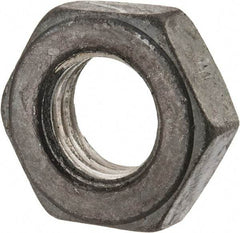 Value Collection - 7/8-9 UNC Steel Right Hand Heavy Hex Jam Nut - 1-7/16" Across Flats, 31/64" High, Uncoated, 2B Class of Fit - Benchmark Tooling