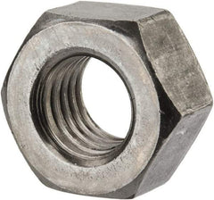 Value Collection - 9/16-12 UNC Steel Right Hand Heavy Hex Nut - 15/16" Across Flats, 35/64" High, Uncoated, 2B Class of Fit - Benchmark Tooling