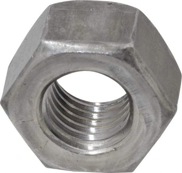 Value Collection - 3/4-10 UNC Steel Right Hand Heavy Hex Nut - 1-1/4" Across Flats, 47/64" High, Uncoated, 2B Class of Fit - Benchmark Tooling