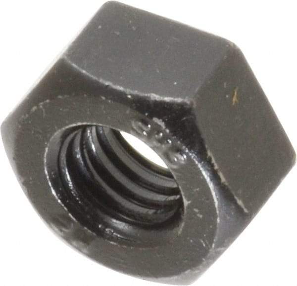 Value Collection - 3/8-16 UNC Steel Right Hand Heavy Hex Nut - 11/16" Across Flats, 23/64" High, Uncoated, 2B Class of Fit - Benchmark Tooling