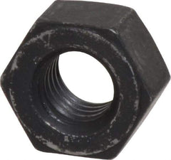 Value Collection - 1/2-13 UNC Steel Right Hand Heavy Hex Nut - 7/8" Across Flats, 31/64" High, Uncoated, 2B Class of Fit - Benchmark Tooling