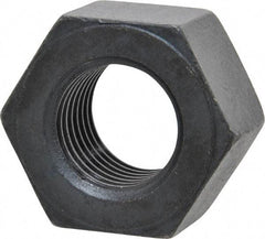 Value Collection - 1-1/4 - 7 UNC Steel Right Hand Heavy Hex Nut - 2" Across Flats, 1-7/32" High, Uncoated, 2B Class of Fit - Benchmark Tooling