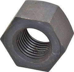 Value Collection - 1-1/4 - 8 UN Steel Right Hand Heavy Hex Nut - 2" Across Flats, 1-7/32" High, Uncoated, 2B Class of Fit - Benchmark Tooling