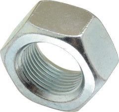 Value Collection - M20x1.50 Metric Fine Steel Right Hand Hex Nut - 30mm Across Flats, 16mm High, Zinc-Plated Finish - Benchmark Tooling