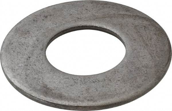 Value Collection - 1-1/2" Screw, Steel USS Flat Washer - 1-5/8" ID x 3-1/2" OD, 3/16" Thick, Plain Finish - Benchmark Tooling