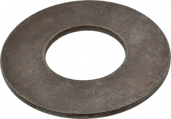 Value Collection - 1-3/4" Screw, Steel USS Flat Washer - 1-7/8" ID x 4" OD, 3/16" Thick, Plain Finish - Benchmark Tooling