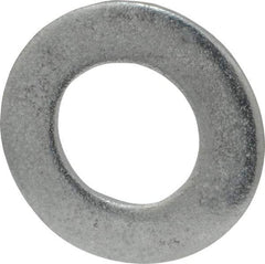 Value Collection - 7/8" Screw, Steel SAE Flat Washer - 15/16" ID x 1-3/4" OD, 9/64" Thick, Zinc-Plated Finish - Benchmark Tooling
