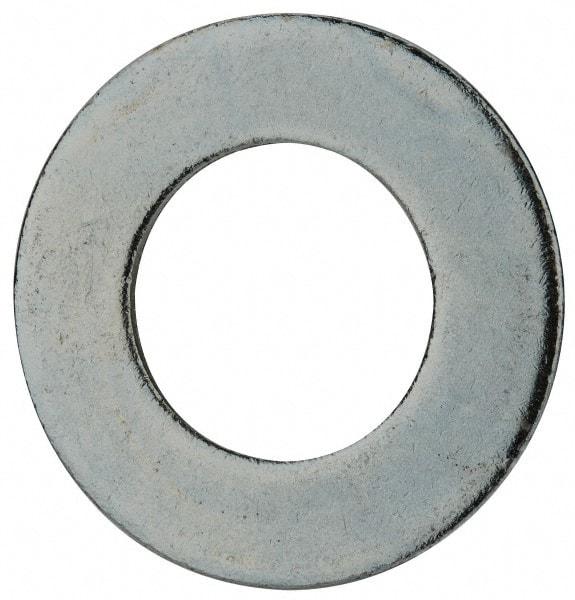 Value Collection - 1-3/8" Screw, Steel SAE Flat Washer - 1-7/16" ID x 2-3/4" OD, 5/32" Thick, Zinc-Plated Finish - Benchmark Tooling