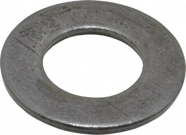 Value Collection - 7/8" Screw, Steel SAE Flat Washer - 15/16" ID x 1-3/4" OD, 9/64" Thick, Plain Finish - Benchmark Tooling