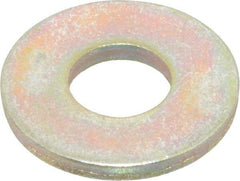 Value Collection - 5/16" Screw, Grade 8 Steel Extra Thick Flat Washer - Zinc Yellow Dichromate Finish - Benchmark Tooling