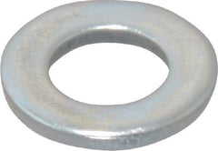 Value Collection - M12 Screw, Steel Standard Flat Washer - 13mm ID x 24mm OD, 2.5mm Thick, Zinc-Plated Finish - Benchmark Tooling