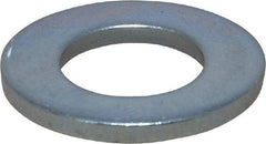 Value Collection - M14 Screw, Steel Standard Flat Washer - 15mm ID x 28mm OD, 2.5mm Thick, Zinc-Plated Finish - Benchmark Tooling