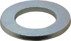 Value Collection - M24 Screw, Steel Standard Flat Washer - 25mm ID x 44mm OD, 4mm Thick, Zinc-Plated Finish - Benchmark Tooling