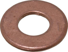 Value Collection - #24 Screw, Silicon Bronze Standard Flat Washer - 0.395" ID x 7/8" OD, 0.064" Thick, Plain Finish - Benchmark Tooling