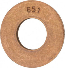 Value Collection - 5/8" Screw, Silicon Bronze Standard Flat Washer - 0.656" ID x 1-1/2" OD, 0.102" Thick - Benchmark Tooling