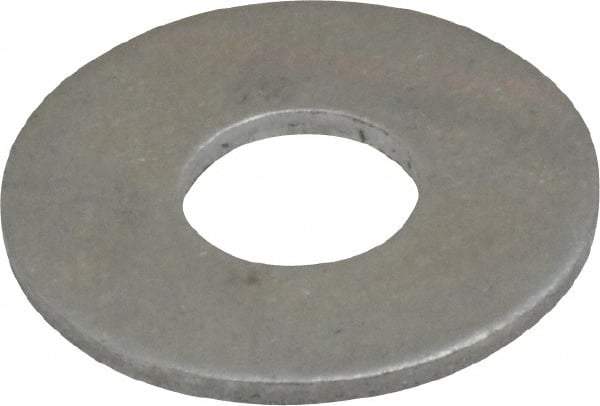 Value Collection - 1/4" Screw, Aluminum Standard Flat Washer - 0.264" ID x 0.689" OD, 0.048" Thick - Benchmark Tooling