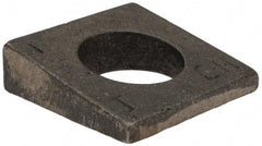 Value Collection - 1" Bolt, Iron Beveled Square Washer - 1-1/16" ID, 9/16 Minimum Thickness - Benchmark Tooling