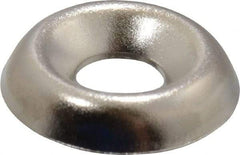 Value Collection - 5/64" Thick, Nickel-Plated Finish, Steel, Standard Countersunk Washer - 0.17" ID x 15/32" OD - Benchmark Tooling