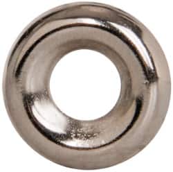 Value Collection - 7/64" Thick, Nickel-Plated Finish, Steel, Standard Countersunk Washer - 0.235" ID x 19/32" OD - Benchmark Tooling
