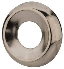 Value Collection - 0.021" Thick, Nickel-Plated Finish, Steel, Standard Countersunk Washer - 0.585" ID x 0.89" OD - Benchmark Tooling