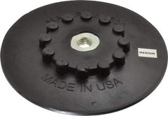 Norton - 7" Diam Quick-Change Type S Disc Backing Pad - Medium Density, 8,600 RPM, Speed-Lok Compatible - Benchmark Tooling