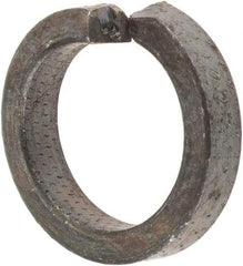 Value Collection - 1/4", 0.255" ID, 0.078" Thick High Collar Split Lock Washer - Steel, Uncoated, 0.255" Min ID, 0.263" Max ID, 0.365" Max OD - Benchmark Tooling