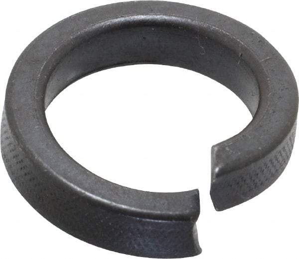 Value Collection - 5/8", 0.635" ID, 0.203" Thick High Collar Split Lock Washer - Steel, Uncoated, 0.635" Min ID, 0.65" Max ID, 0.923" Max OD - Benchmark Tooling