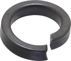 Value Collection - 5/8", 0.635" ID, 0.203" Thick High Collar Split Lock Washer - Steel, Uncoated, 0.635" Min ID, 0.65" Max ID, 0.923" Max OD - Benchmark Tooling