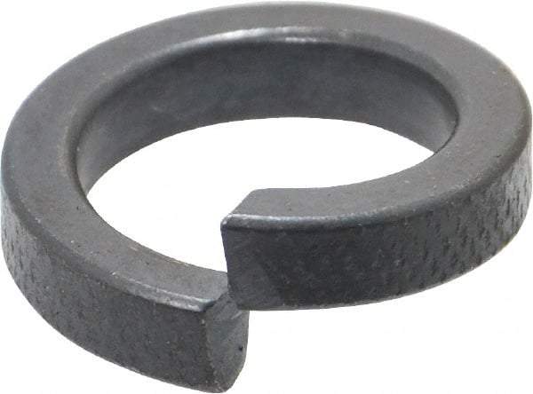 Value Collection - 3/4", 0.76" ID, 0.218" Thick High Collar Split Lock Washer - Steel, Uncoated, 0.76" Min ID, 0.775" Max ID, 1.111" Max OD - Benchmark Tooling