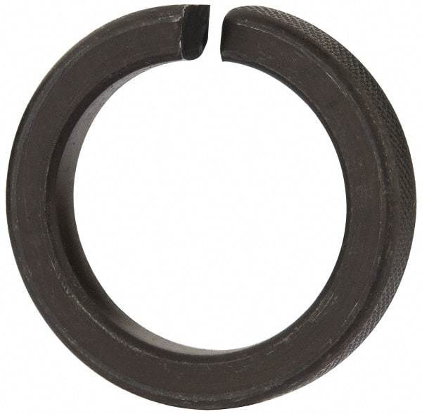 Value Collection - 1-1/2", 1.504" ID, 3/8" Thick High Collar Split Lock Washer - Steel, Uncoated, 1.504" Min ID, 1.534" Max ID, 2.17" Max OD - Benchmark Tooling