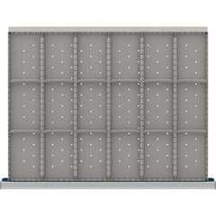 LISTA - 18-Compartment Drawer Divider Layout for 3.15" High Drawers - Benchmark Tooling