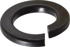 Value Collection - M16, 16.2mm ID, 3.5mm Thick Split Lock Washer - Steel, Uncoated, 16.2mm Min ID, 17mm Max ID, 27.4mm Max OD - Benchmark Tooling