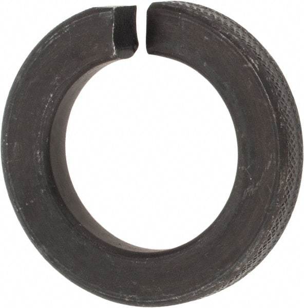 Value Collection - 1-1/4", 1.254" ID, 0.312" Thick Split Lock Washer - Steel, Uncoated, 1.254" Min ID, 1.28" Max ID, 2.036" Min OD, 2.045" Max OD - Benchmark Tooling