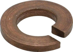 Value Collection - 1/4", 0.252" ID, 0.487" OD, 0.062" Thick Split Lock Washer - Silicon Bronze, 0.254" Min ID, 0.262" Max ID, 0.489" Min OD, 0.491" Max OD - Benchmark Tooling