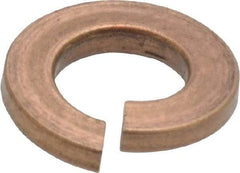 Value Collection - 5/16", 0.314" ID, 0.583" OD, 0.078" Thick Split Lock Washer - Silicon Bronze, 0.317" Min ID, 0.326" Max ID, 0.586" Min OD, 0.596" Max OD - Benchmark Tooling