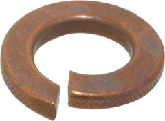 Value Collection - 7/16", 0.44" ID, 0.776" OD, 0.109" Thick Split Lock Washer - Silicon Bronze, 0.443" Min ID, 0.455" Max ID, 0.779" Min OD, 0.787" Max OD - Benchmark Tooling
