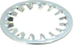 Value Collection - 1-1/8" Screw, 1.192" ID, Steel Internal Tooth Lock Washer - 1.83" OD, Zinc-Plated, Grade 2 - Benchmark Tooling