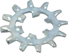 Value Collection - 5/16" Screw, 0.332" ID, Steel Internal Tooth & External Tooth Lock Washer - 0.9" OD, Zinc-Plated, Grade 2 - Benchmark Tooling