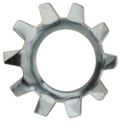 Value Collection - 5/16" Screw, 0.333" ID, Steel External Tooth Lock Washer - 0.599" OD, Zinc-Plated, Grade 2 - Benchmark Tooling