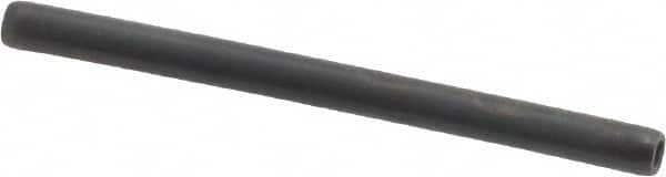 Made in USA - 1/16" Diam x 7/8" Long Coiled Spring Pin - Grade 1070-1090 Alloy Steel, Black Oxide Finish - Benchmark Tooling