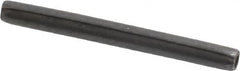 Made in USA - 3/32" Diam x 1" Long Coiled Spring Pin - Grade 1070-1090 Alloy Steel, Black Oxide Finish - Benchmark Tooling