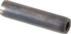 Made in USA - 5/32" Diam x 5/8" Long Coiled Spring Pin - Grade 1070-1090 Alloy Steel, Black Oxide Finish - Benchmark Tooling