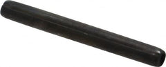 Made in USA - 5/32" Diam x 1-1/2" Long Coiled Spring Pin - Grade 1070-1090 Alloy Steel, Black Oxide Finish - Benchmark Tooling